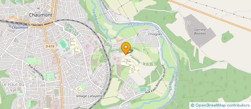 localisation de l'entreprise ASSOC DES AMIS DE LA BIBLIOTHEQUE à CHAMARANDES-CHOIGNES