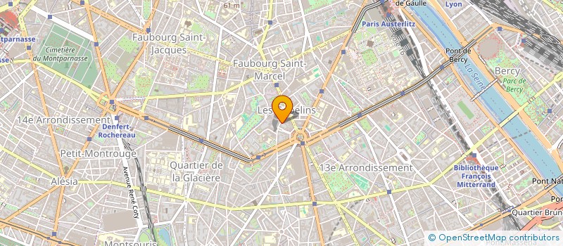localisation de l'entreprise ASSOC DES AMIS DE MOUVEMENTS  PARIS