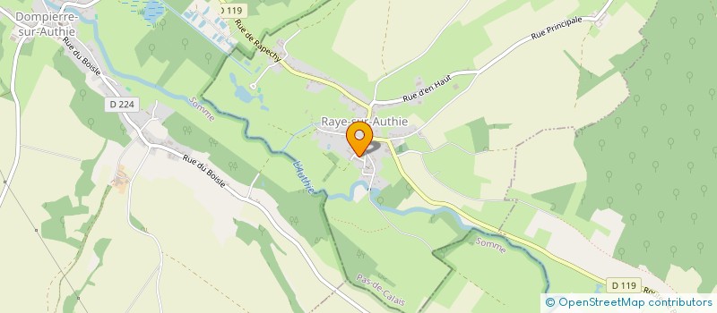 localisation de l'entreprise ASSOC DES AMIS DU CAMPING  LABROYE