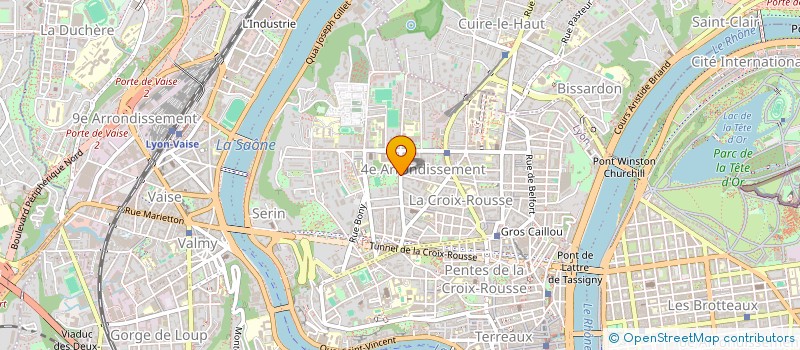 localisation de l'entreprise ASSOC DES ANCIENS DE CIBENS  LYON