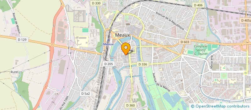localisation de l'entreprise ASSOC DES ANCIENS TC DE L'IUT DE MEAUX à MEAUX