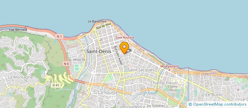 localisation de l'entreprise ASSOC DES COMMERCANTS CHEFS D'ENTREPRISES ET CADRES CHINOIS DE LA REUNION à SAINT-DENIS