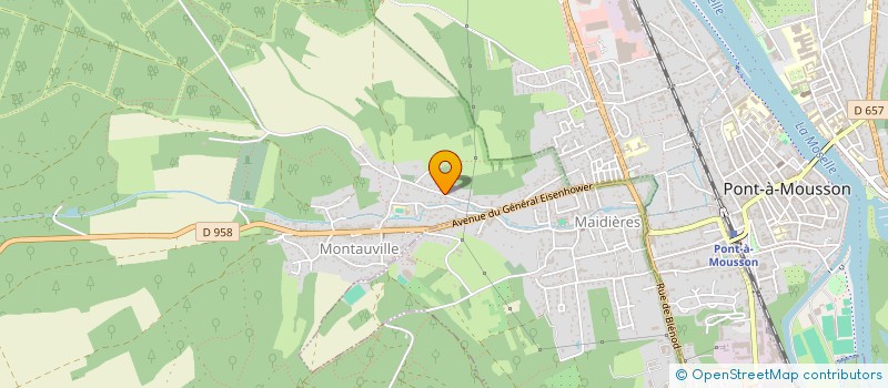 localisation de l'entreprise ASSOC DES COUREURS DE FOND MUSSIPONTAINS  MONTAUVILLE