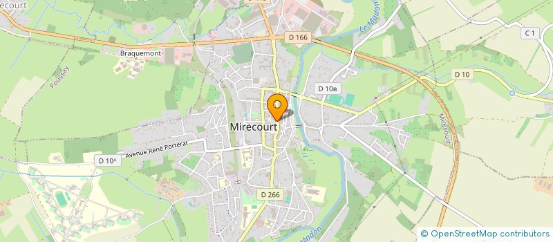 localisation de l'entreprise ASSOC DES ECOLES DU ROBERT  VAUBEXY