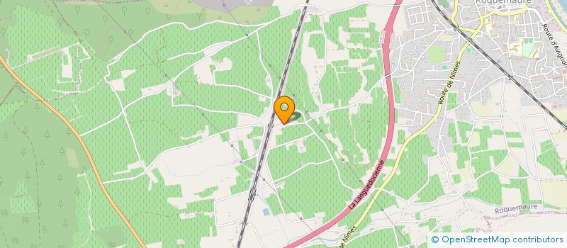 localisation de l'entreprise ASSOC DES FOIRES DE FRANCE  ROQUEMAURE