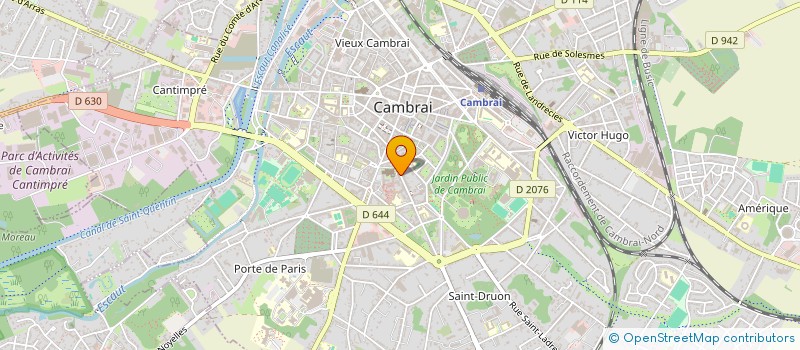 localisation de l'entreprise ASSOC DES GRANDS DOYENNES DU CAMBRESIS à CAMBRAI