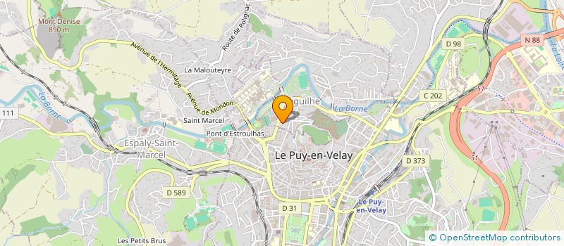 localisation de l'entreprise ASSOC.DES HABITANTS DE LA RUE ST MICHEL à AIGUILHE