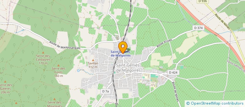 localisation de l'entreprise ASSOC DES L ENFANCE à SAINT-GENIES-DE-MALGOIRES