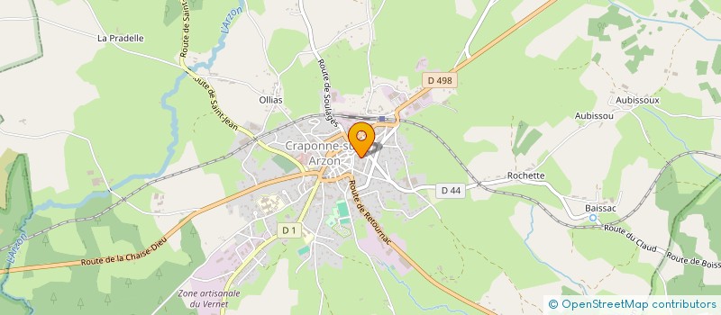 localisation de l'entreprise ASSOC DES PARENTS D ELEVES BOISSET à BOISSET