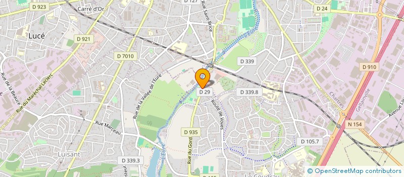 localisation de l'entreprise ASSOC DES PARENTS D'ELEVES LES ENFANTS D'ABORD à LE COUDRAY