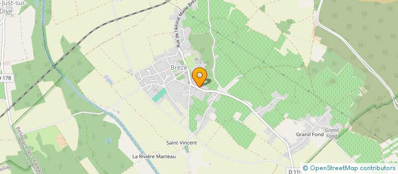 localisation de l'entreprise ASSOC DES PARENTS DE L ECOLE PUBLIQUE  BELLEVIGNE-LES-CHATEAUX