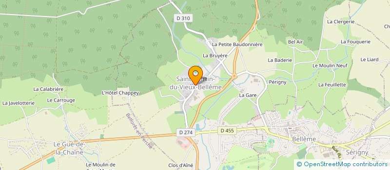localisation de l'entreprise ASSOC DES PETITS SAINT MARTINOIS à SAINT-MARTIN-DU-VIEUX-BELLEME