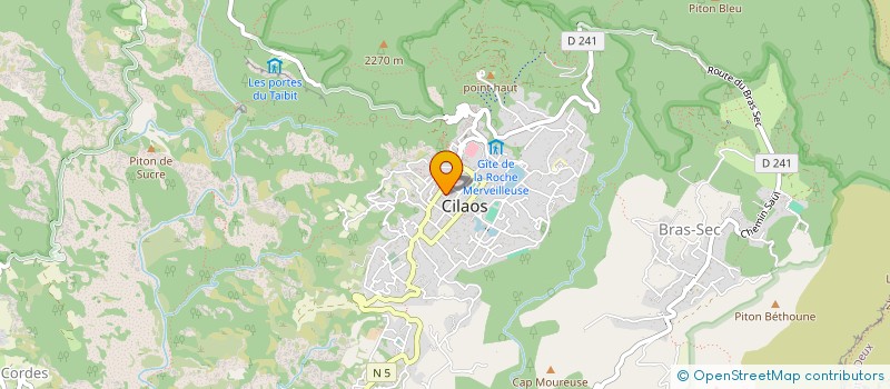 localisation de l'entreprise ASSOC DES PRODUCTEURS DE LENTILLE CILAOS à CILAOS
