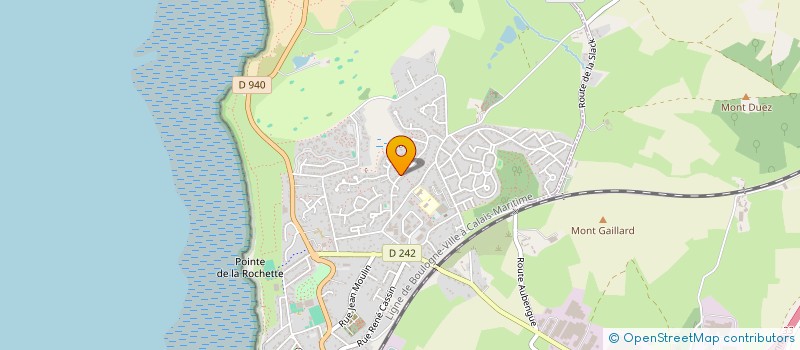 localisation de l'entreprise ASSOC DES PROPRIETAIRES DU DOMAINE DE LA ROSELIERE A WIMEREUX  WIMEREUX