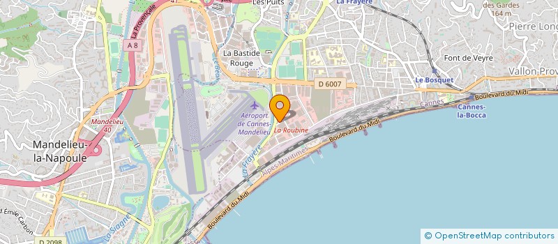 localisation de l'entreprise ASSOC DES RAPATRIES DE CANNES ET ENVIRON à CANNES