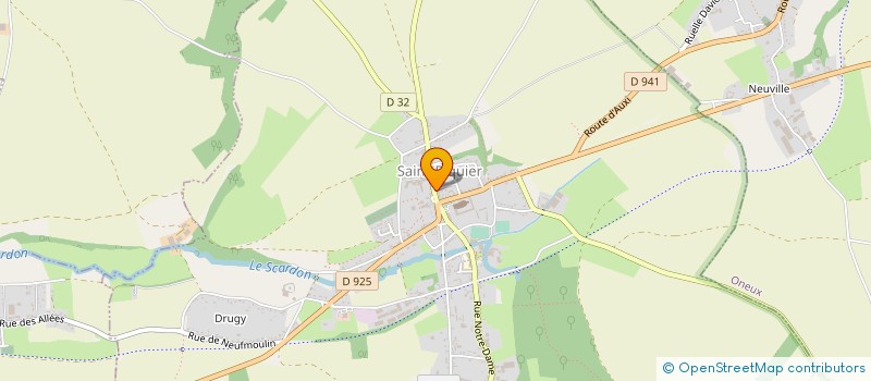 localisation de l'entreprise ASSOC DEVEL ECONO AMENA PONTHIEU MARQUEN à SAINT-RIQUIER