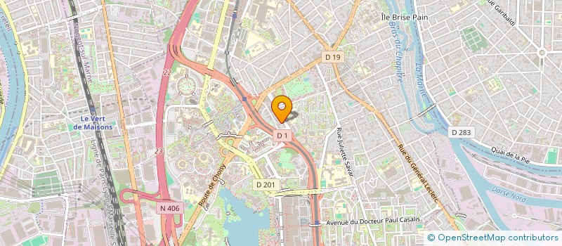 localisation de l'entreprise ASSOC DEVELOP COMMUNE SAHEL FRANCE  CRETEIL