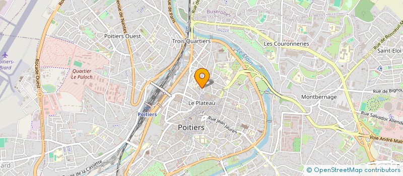 localisation de l'entreprise ASSOC DEVELOP CONNAISSANCES MUSICALES à POITIERS