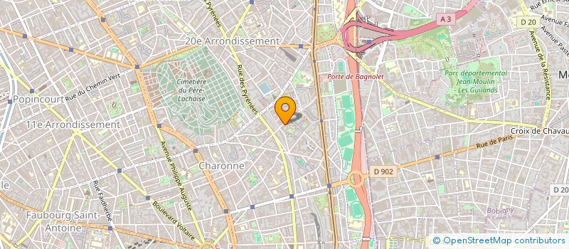 localisation de l'entreprise ASSOC DEVELOP ENSEIGN RECHE ERGOTHERAPIE à PARIS