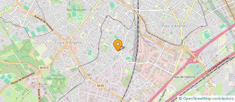 localisation de l'entreprise ASSOC DEVELOPP EPANOUISS PERSONNALITE à MONTPELLIER