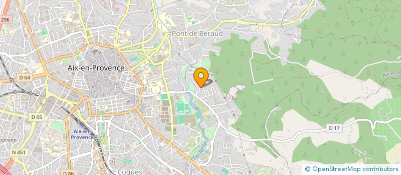 localisation de l'entreprise ASSOC DEVELOPPEMENT ARTISTIQUE EN PACA à AIX-EN-PROVENCE