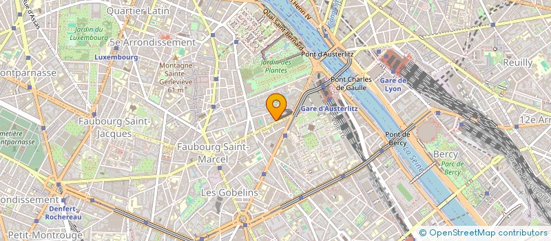 localisation de l'entreprise ASSOC DEVELOPPEMENT DE LA CREATION  PARIS