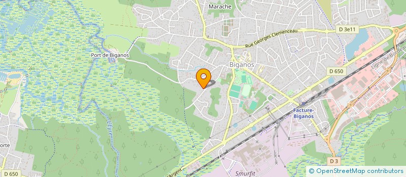 localisation de l'entreprise ASSOC DEVELOPPEMENT DE LA SECURITE  BIGANOS