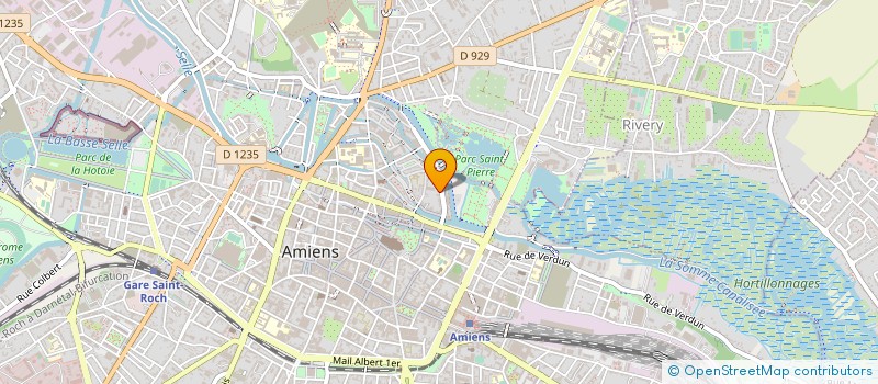 localisation de l'entreprise ASSOC DEVELOPPEMENT DES EMPLOIS SCES à AMIENS