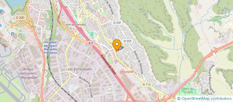 localisation de l'entreprise ASSOC DEVELOPPEMENT ECONOMIE SOCIALE à VITROLLES