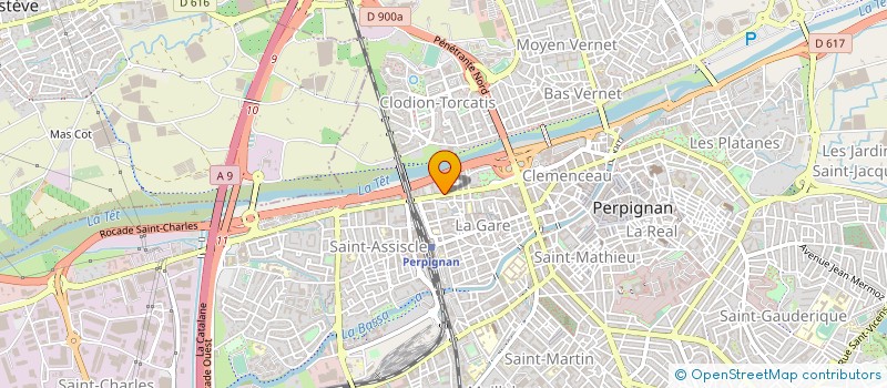 localisation de l'entreprise ASSOC DEVELOPPEMENT EMPLOI ET SOLIDARITE à PERPIGNAN