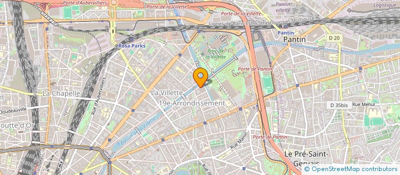 localisation de l'entreprise ASSOC DEVELOPPEMENT ENSEIGNEMENT PRIVE  PARIS