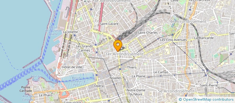 localisation de l'entreprise ASSOC DEVELOPPEMENT INSERTION ECONOMIQUE à MARSEILLE