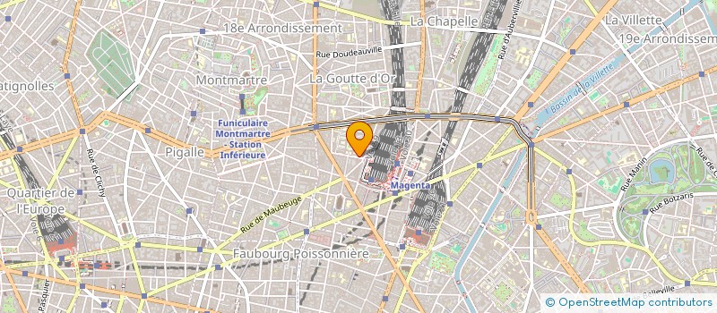 localisation de l'entreprise ASSOC DIABETE PARIS 99  PARIS