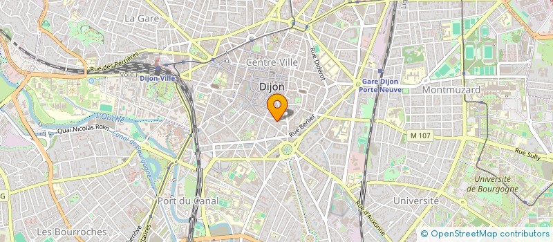 localisation de l'entreprise ASSOC DIOCESAINE DE DIJON  DIJON