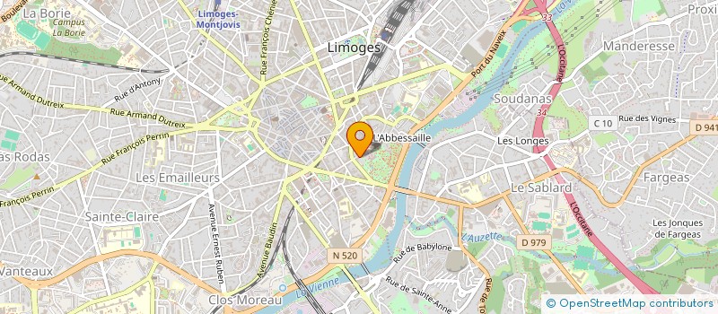 localisation de l'entreprise ASSOC DIOCESAINE DE LIMOGES à LIMOGES