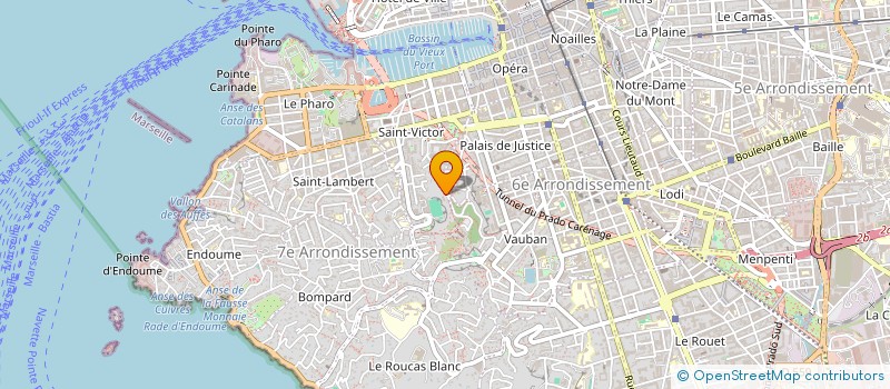 localisation de l'entreprise ASSOC DIOCESAINE DE MARSEILLE à MARSEILLE