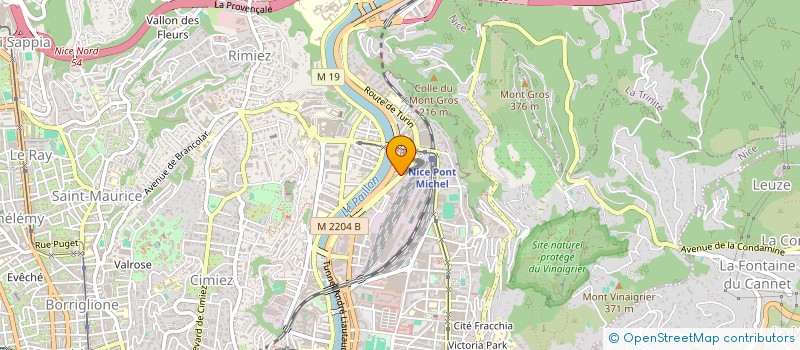localisation de l'entreprise ASSOC DIOCESAINE N D BON VOYAG à NICE