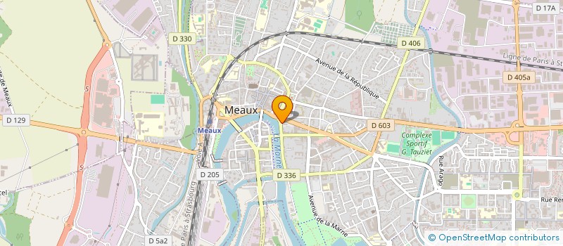 localisation de l'entreprise ASSOC DU PERSONNEL MEAUX CDIS à MEAUX