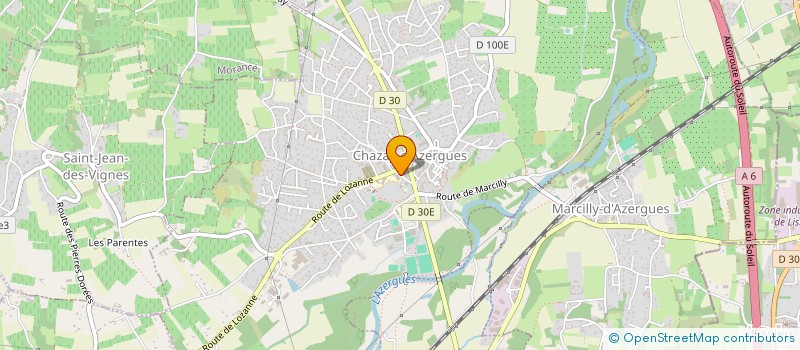 localisation de l'entreprise ASSOC DU RESTAURANT SCOLAIRE D ALIX à ALIX