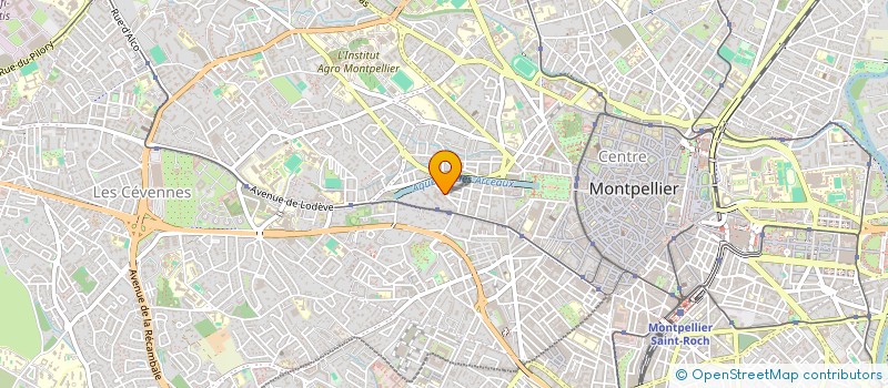 localisation de l'entreprise ASSOC EAU-SOURCES à MONTPELLIER