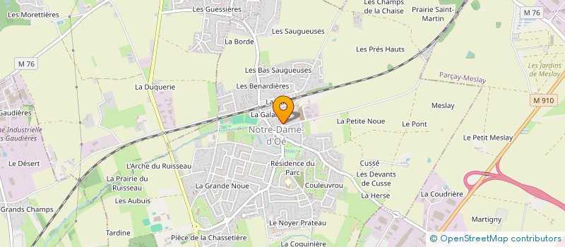 localisation de l'entreprise ASSOC ECOLE MUSIQUE DE CHARENTILLY  CHARENTILLY