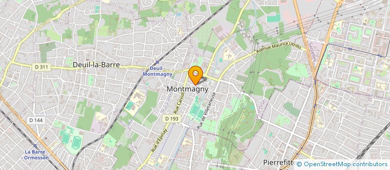 localisation de l'entreprise ASSOC EDUC POPULAIRE MONTMAGNY à MONTMAGNY