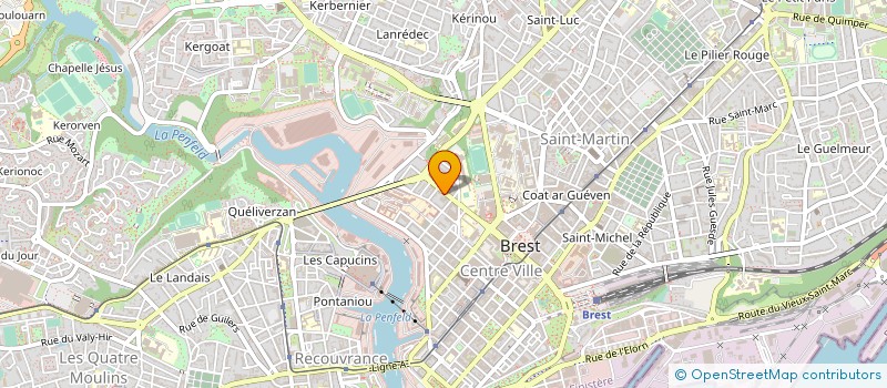 localisation de l'entreprise ASSOC EDUCATION ARTISTIQUE à BREST