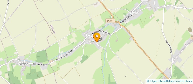 localisation de l'entreprise ASSOC EDUCATION POPULAIRE LE PATRONAGE  AMETTES