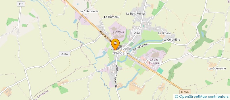 localisation de l'entreprise ASSOC EDUCATION POPULAIRE SACRE-COEUR à RIVES D'ANDAINE