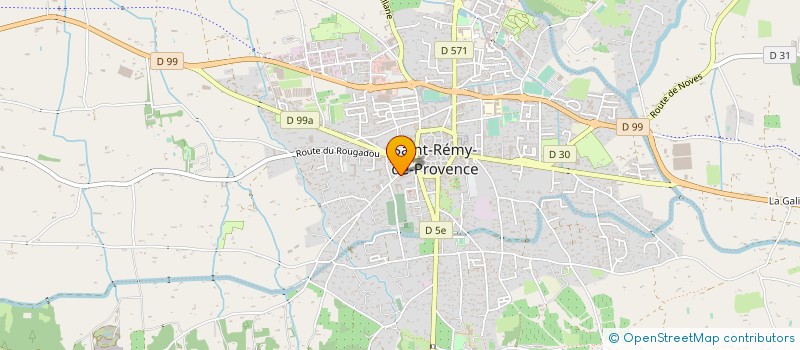 localisation de l'entreprise ASSOC EDUCATION POPULAIRE SAINT JOSEPH  SAINT-REMY-DE-PROVENCE