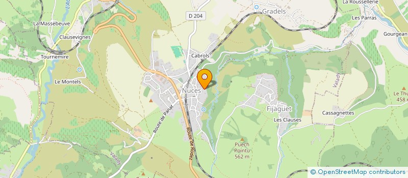 localisation de l'entreprise ASSOC ELENA BMX  VALADY