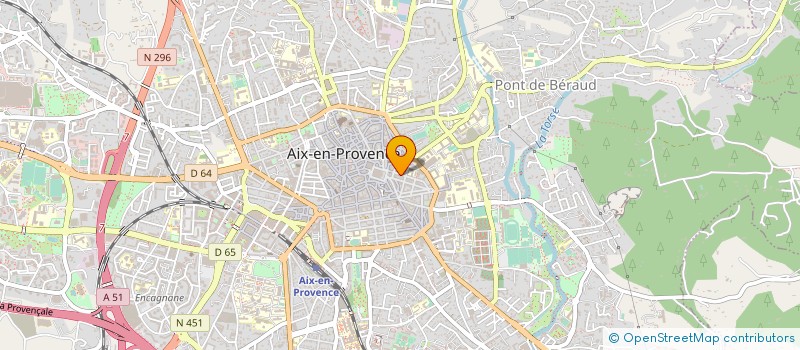 localisation de l'entreprise ASSOC ENERGIE ET CREATION AIX LUBERON à AIX-EN-PROVENCE
