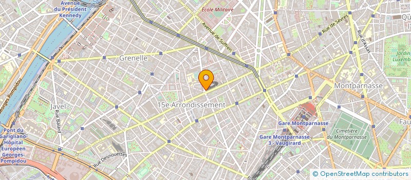 localisation de l'entreprise ASSOC ENSEIGNEMENT DERMATOLOGIE CHIRURGI  PARIS