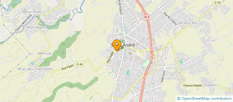 localisation de l'entreprise ASSOC ENSEMBLE GARANTISSONS L'AVENIR EN SACHANT LIRE ET ECRIRE à SAINT-ANDRE